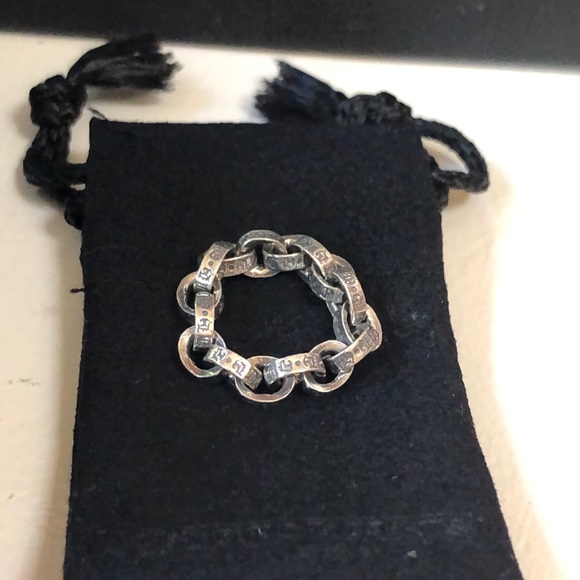 Chrome Hearts silver chain link ring - Picture 3 of 6